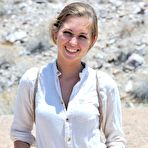 First pic of Blonde amateur masturbates at home after naked hike in trail boots only - PornPics.com