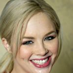 Fourth pic of Big titted blonde chick Katie Kox spits out jizz after a gloryhole blowjob - PornPics.com