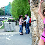 Third pic of Becca: Sexy chick walks the streets @ Watch 4 Beauty - XNSFW.COM