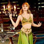 First pic of Alice Antoinette sexy fortune teller strips by her crystal ball