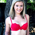 First pic of SexPreviews - April Aniston petite blonde is put in jail for rope bondage and anal sex by Seth Gamble