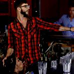 Fourth pic of Aaliyah Hadid gets a big cock tip from Bartender | TeensLikeCocks.com