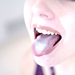 Fourth pic of Teen Chloe Swallows Jism