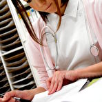 Third pic of   Amazing nurse, Mika Kojima is masturbating for her patient | JapanHDV