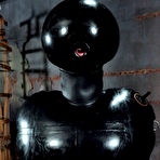 First pic of SexPreviews - Marina Mae brunette bound in straight jacket is fucked and toyed to orgasm in dungeon