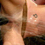 Third pic of Slave Savanna gets out of water tank to get her snatch punished by Chanta Rose