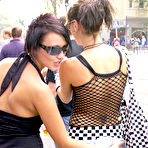 Second pic of Mia Phoenix and her friends bare their private parts and have sex fun in public