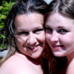 Fourth pic of Chubby babe doing a naughty British lesbian BBW