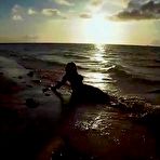 Second pic of Nicki Minaj Topless Posing As A Dirty Mermaid  - AZNude