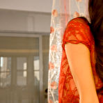 Second pic of Sasckya Porto: Busty cutie squeezes her boobs @ Playboy - XNSFW.COM