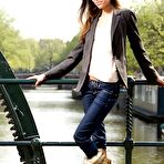 First pic of Brunette teen Berlin Afterlife stripping and playing the hot body on cam