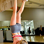 Fourth pic of Angelina in the Gym