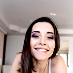 Third pic of Aria Lee pleasures your dick with her mouth and pussy