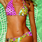 Second pic of Candice Swanepoel posing in sexy bikinies for Catalogue