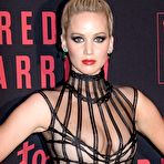 Fourth pic of Jennifer Lawrence Nip Slip And Boob Shaking