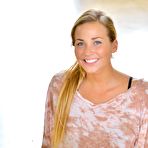 Second pic of Hot goldilocks Courtney Dillon does yoga asanas baring her charms in between