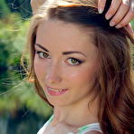 First pic of Beautiful Young Poser Lian Getting Naked Outdoors in Nature by Femjoy (16 photos) | Erotic Beauties