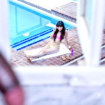 Second pic of Judy Jolie devours her neighbor's massive black shaft