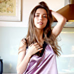 First pic of Mila Azul Takes off her Silky Nightie