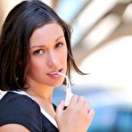 First pic of Chesty Latina Public Titty Flash