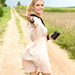 First pic of XXX Busty Yelena flaunts her gorgeous tits and meaty pussy outdoors.met art pantyhose 19