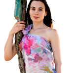 First pic of XXX Lola Cherie flaunts her gorgeous tits as she strips outdoors.met art cum 19