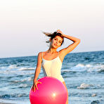 First pic of Posing on a sandy shore - part 546 at Teen Sex Pic