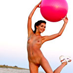 Fourth pic of Posing on a sandy shore - part 546 at Teen Sex Pic