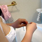 Second pic of Asian teen girlfriends posing for the.. at Teen Sex Pic