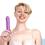 First pic of Dakota Rose Hairy Blonde Toying