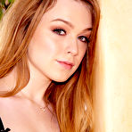 First pic of Alaina Fox Redhead Newcomer Foxy in Lingerie and Stockings