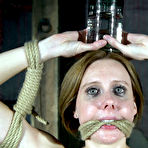 Second pic of SexPreviews - Chloe Parker blonde is bound in rope for domination and spanking by maledom