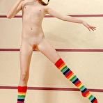 Fourth pic of This playful teen just knows how to show off her fine shapes and that wonderful pink pussy she had in store for this show. pics