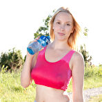 Fourth pic of Agatha Busty Jogger Met Art - Curvy Erotic