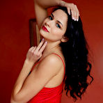 Third pic of Nude Ardelia A flaunts her sexy, tight body on the bed.
