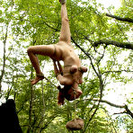 Second pic of SexPreviews - Cherry Torn and friends rope bound outdoor in bdsm fantasy film