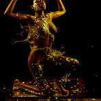 Fourth pic of Cedez Jonez: Naked, painted and hot @ Action Girls - XNSFW.COM