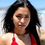 First pic of Chloe Rose exposes her perfect curves on a sunny beach