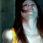 First pic of SexPreviews - Catherine DeSade busty brunette is rope bound her ass exposed for toying