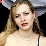 Third pic of Super-b teen with wet crotch showing you her tits and her pussy moving her panties aside gallery
