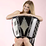 Fourth pic of This amazing teen strips out of her cute dress to show the music inside her hot lust filled body and shapely curves. gallery