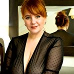 Third pic of Katrin Porto Black See Thru Robe - Curvy Erotic