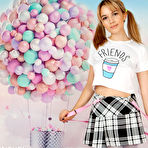 First pic of Model posing naked