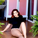 Third pic of Lucy Vixen Black Top Pink Panties - Curvy Erotic