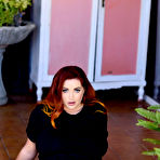 Fourth pic of Lucy Vixen Black Top Pink Panties - Curvy Erotic