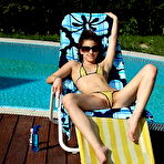 First pic of Shaved Pussy Pics of amirah-02-poolside-teen-pussy by ALS Scan | 15 Clit Closeups