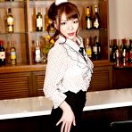First pic of JAV Idol Aya Eikura, Eating In Girls Bar, 栄倉彩, お客を食い物にするガールズバーの女の子