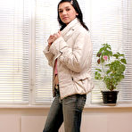 First pic of Pretty teen secretary was late for work and her boss suggested her to do a striptease in his office as a punishment, teen girl didn't mind gallery