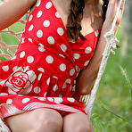 First pic of Melany A: Naked babe relaxes in hammock @ Met Art - XNSFW.COM