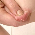 Second pic of 18closeup.com: Redhead Toys her Ass with a Glass Dildo #Dildo #Stretch #Juice